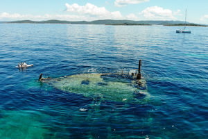 Schiffswrack bei Dugi Otok